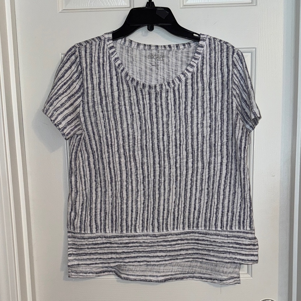 Escape by Habitat Striped Short Sleeve Tee